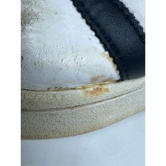 Adidas Original Superstar Hard Shell Toe White Black Gold Mens 9,5 - Picture 12 of 13